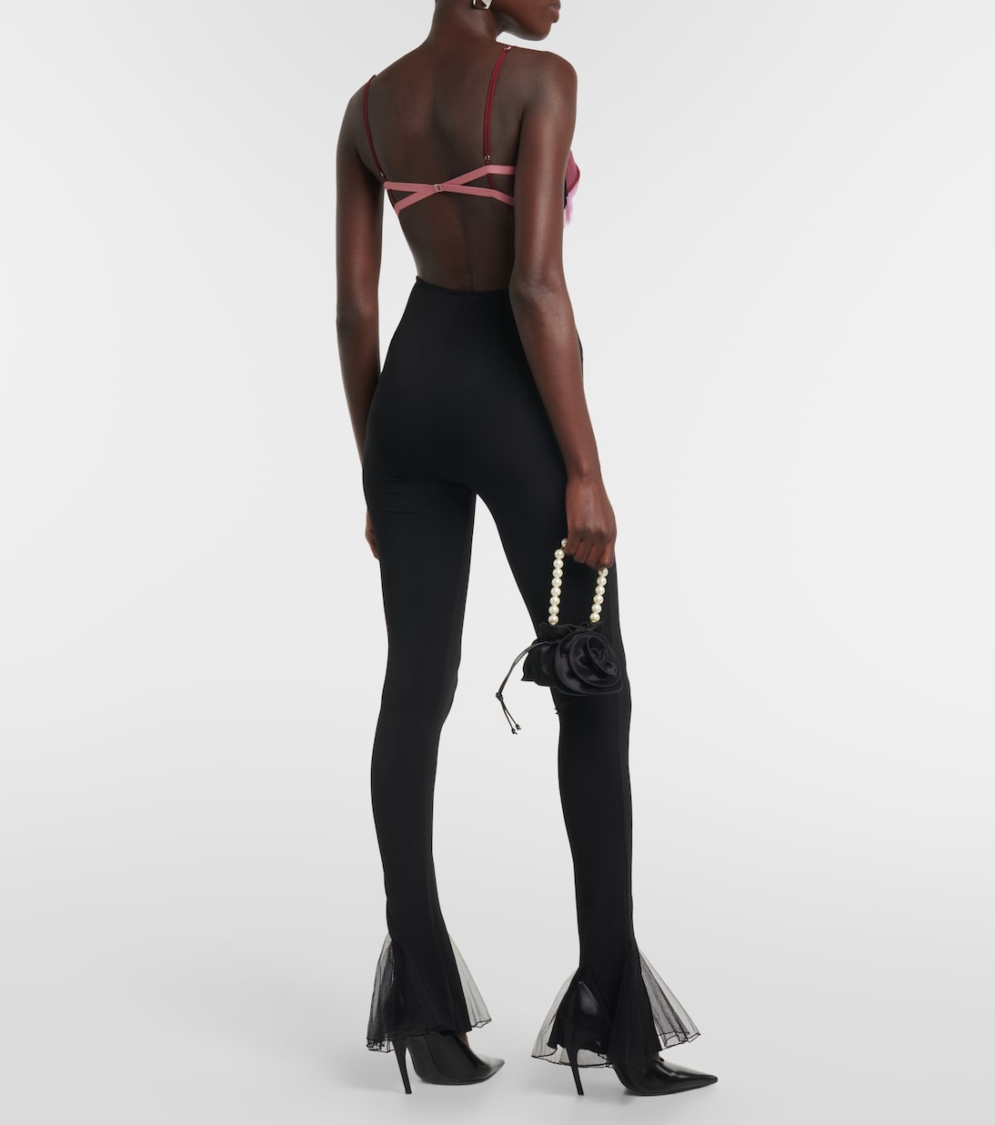 Exploding Flower tulle bra | Nensi Dojaka