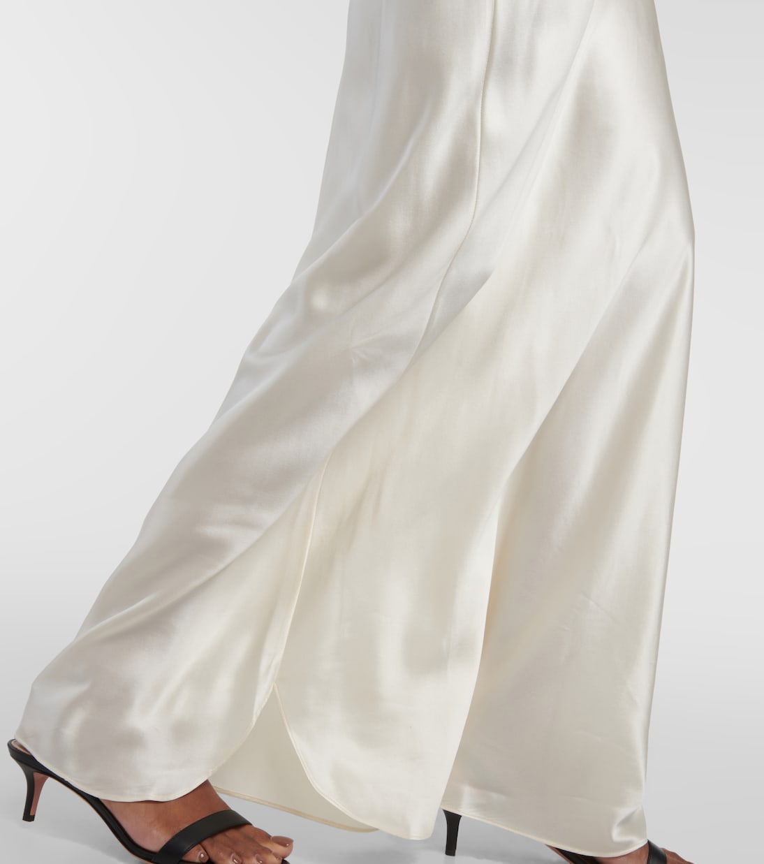 Robe longue Cami en satin de soie | Nili Lotan