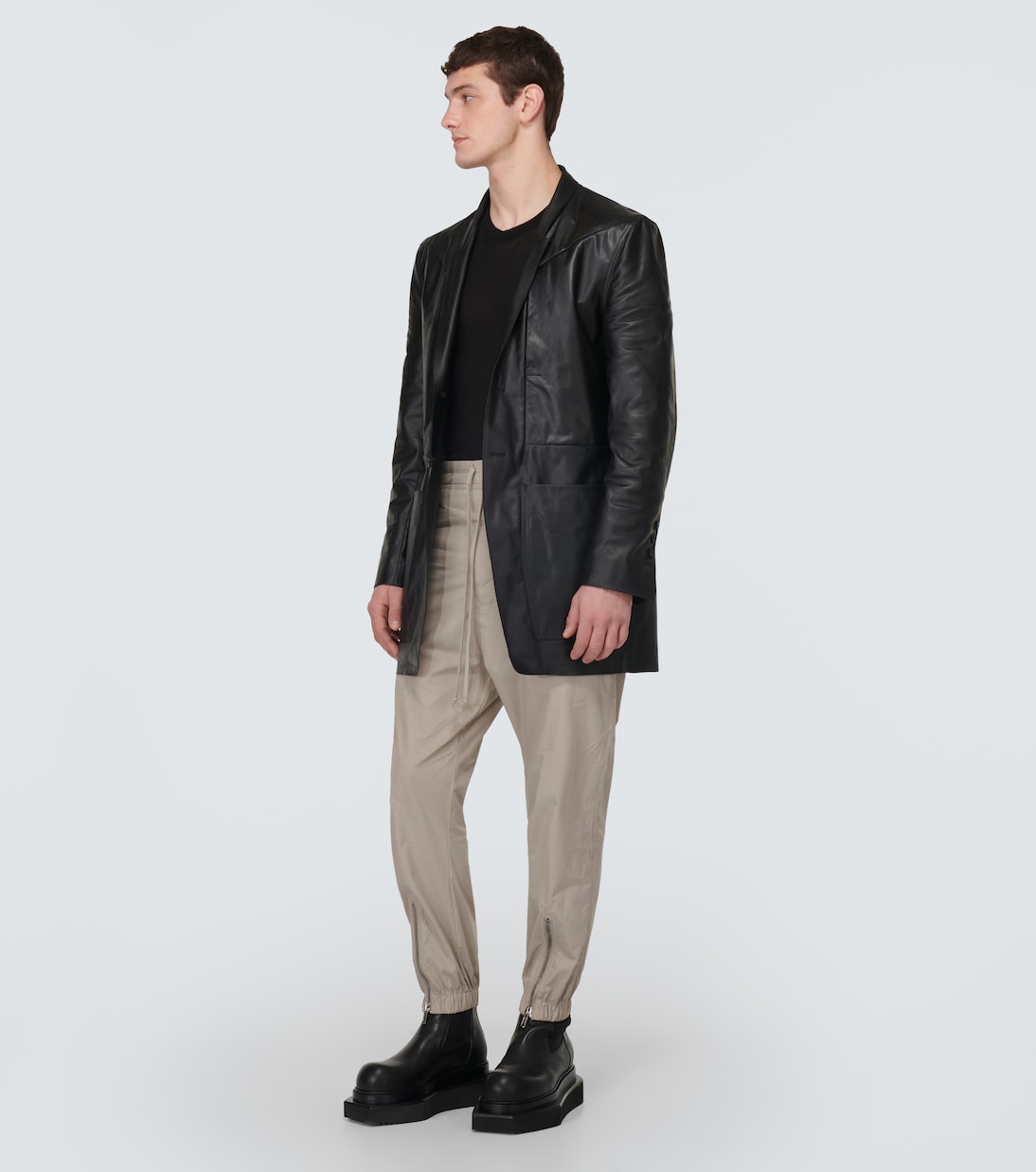 Cotton poplin pants | Rick Owens
