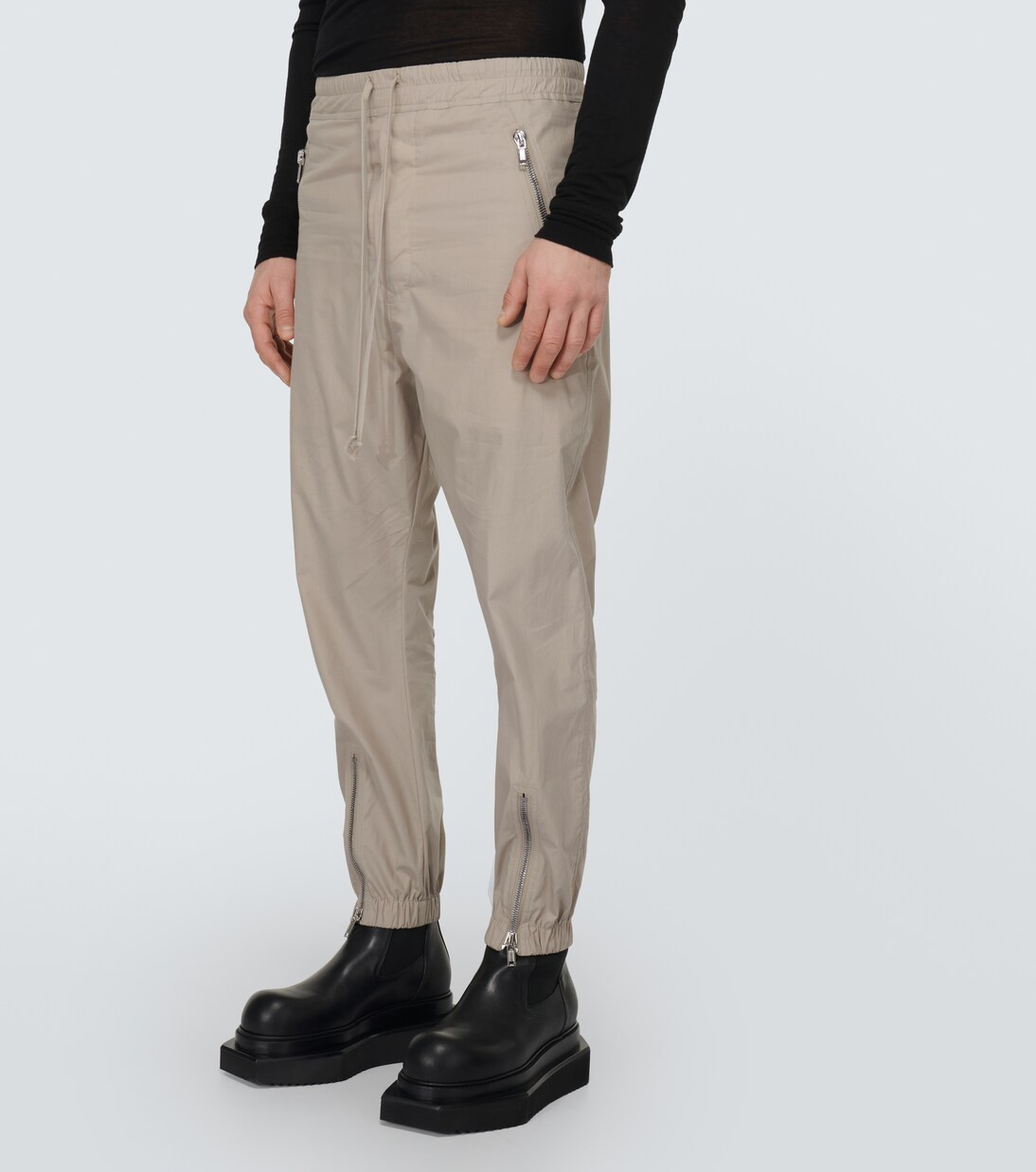 Cotton poplin pants | Rick Owens