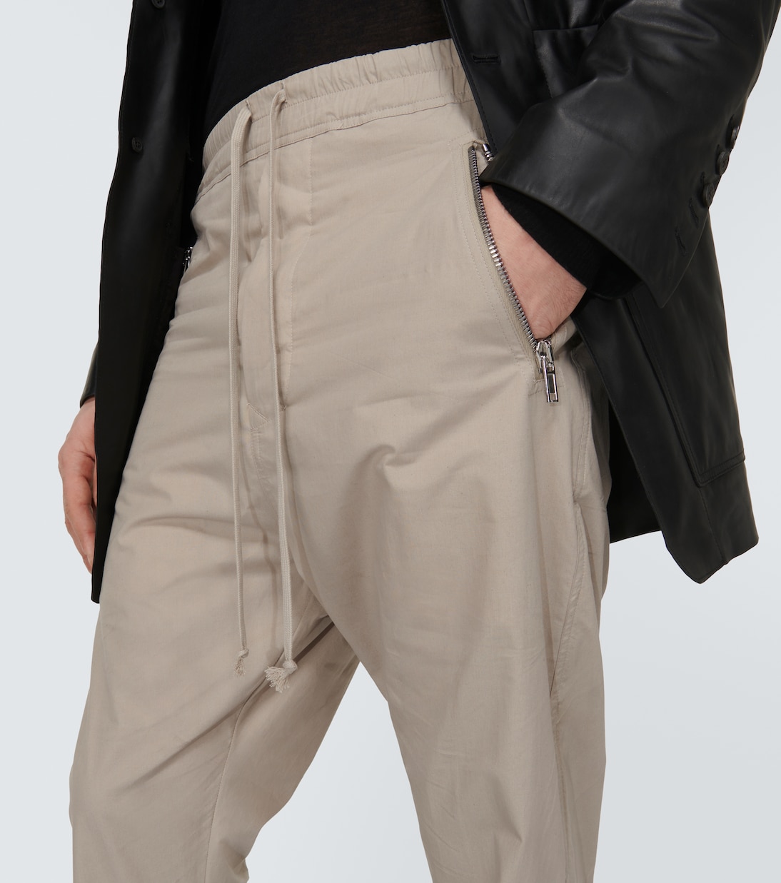 Cotton poplin pants | Rick Owens