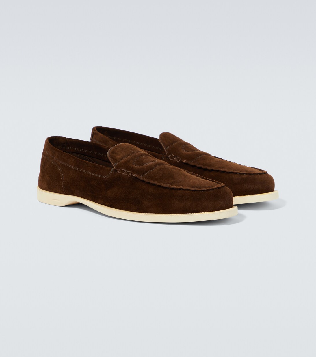 Pace suede loafers | John Lobb
