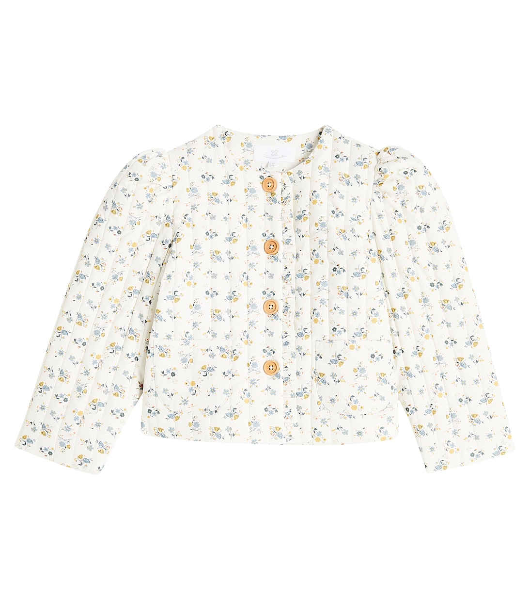 Anna floral cotton-blend jacket | C'era Una Volta