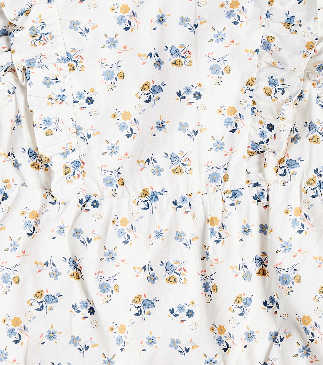 Baby Nina floral cotton-blend bodysuit | C'era Una Volta