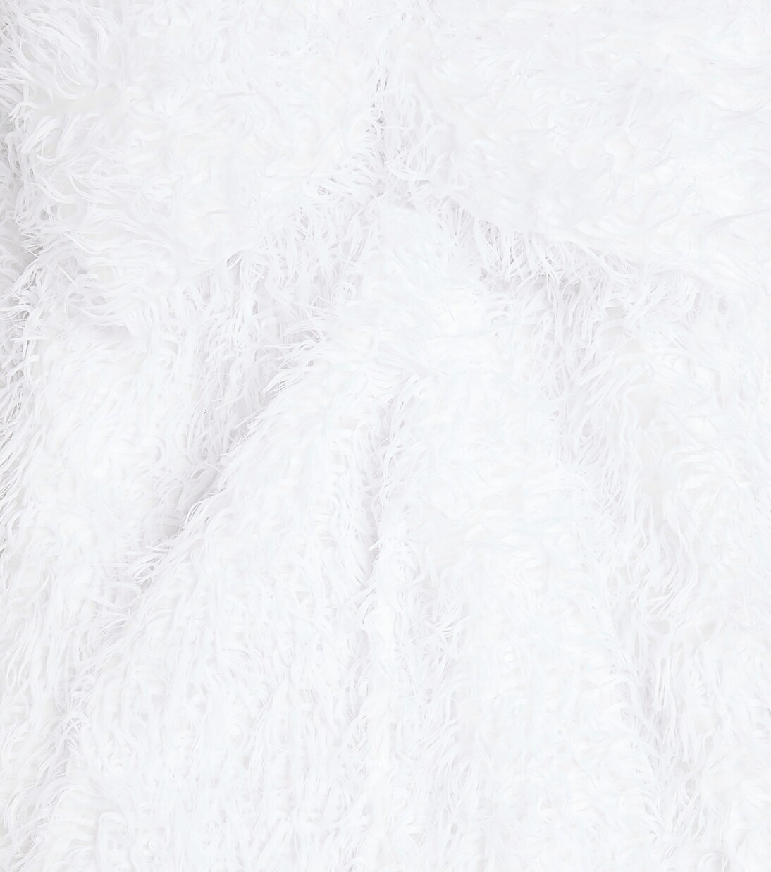 Bow-detail faux feather dress | Caroline Bosmans