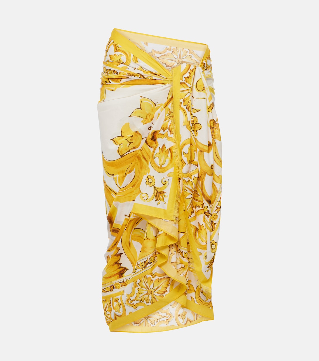 Majolica cotton beach cover-up | Dolce&Gabbana