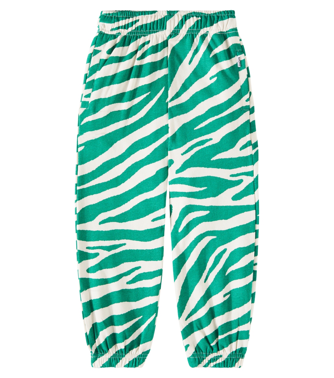 Adan zebra-print cotton sweatpants | Molo