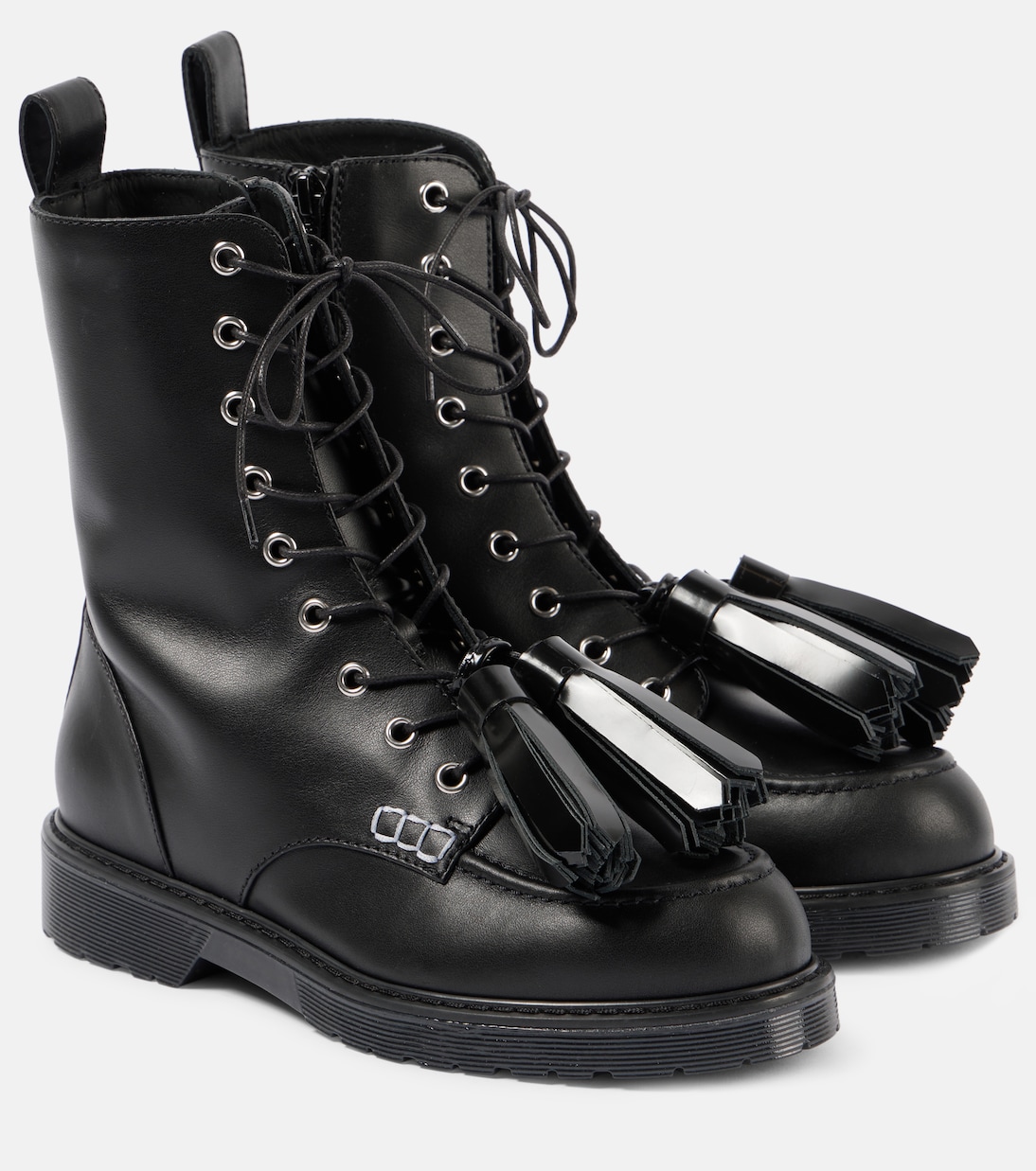 Leather combat boots | JW Anderson