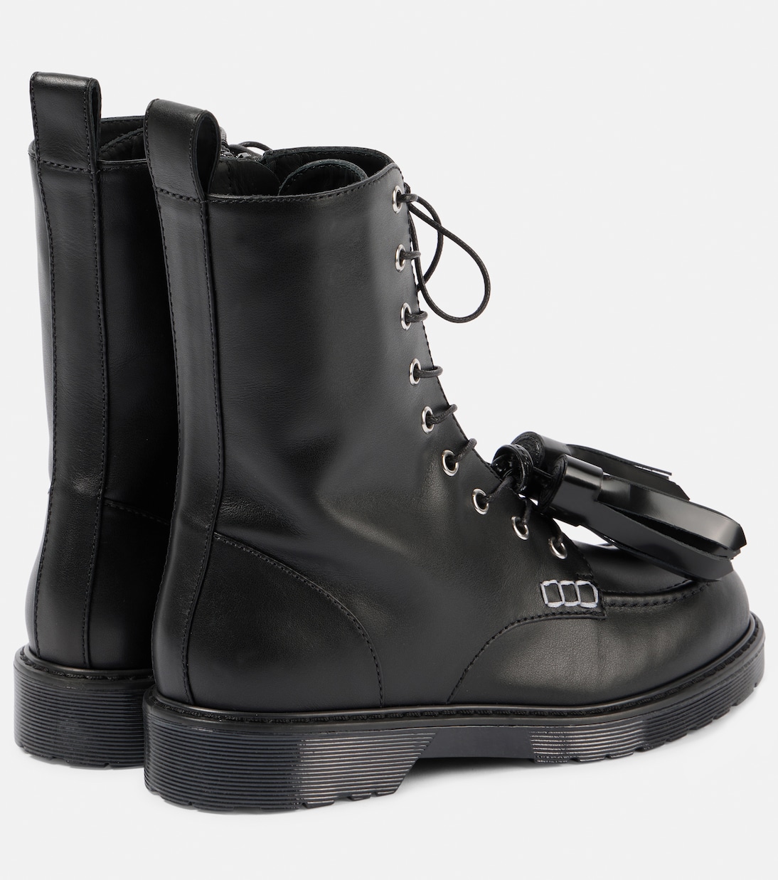 Leather combat boots | JW Anderson