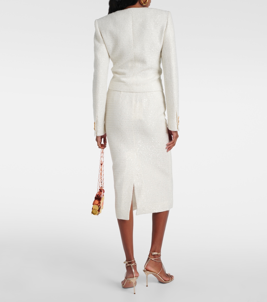 Sequined tweed jacket | Alessandra Rich