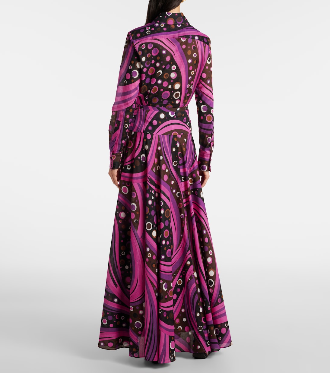 Fontane cotton muslin maxi skirt | Pucci