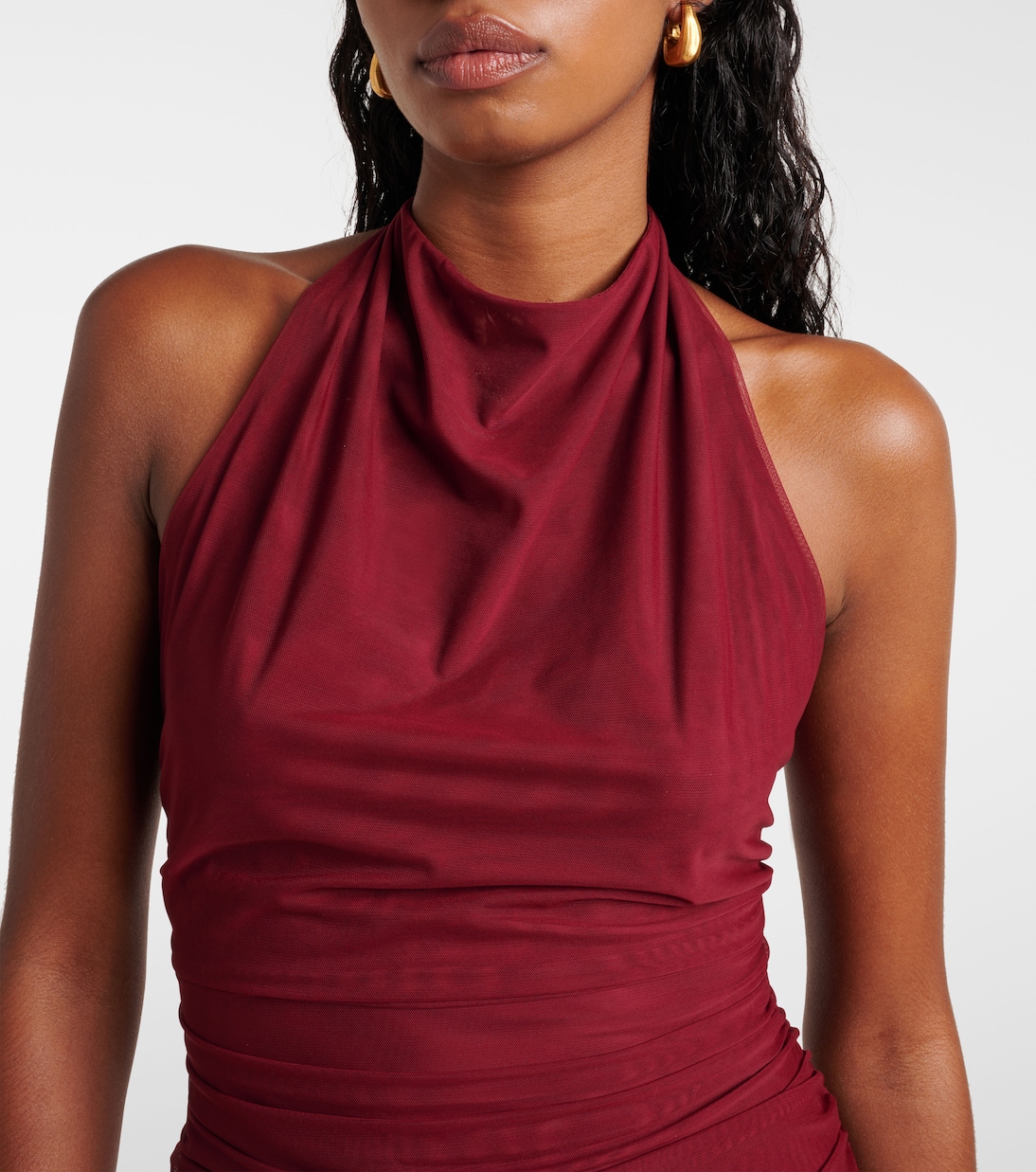 Abito corto Toni in mesh | SIR