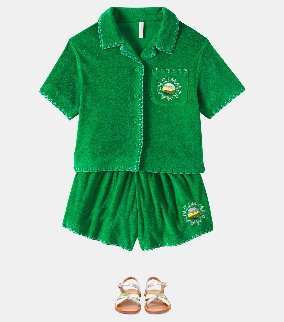 Shorts Everley aus Frottee | Zimmermann Kids