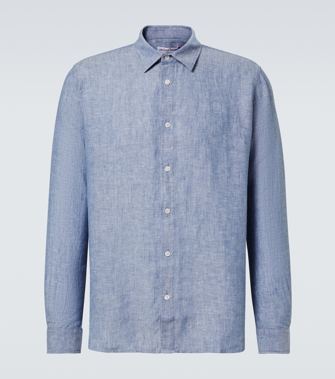 Justin linen chambray shirt | Orlebar Brown