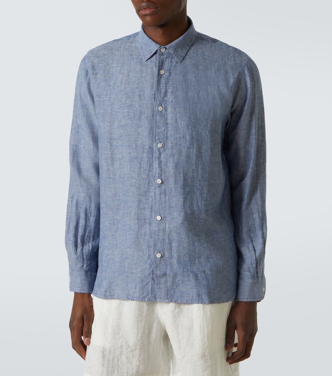 Justin linen chambray shirt | Orlebar Brown