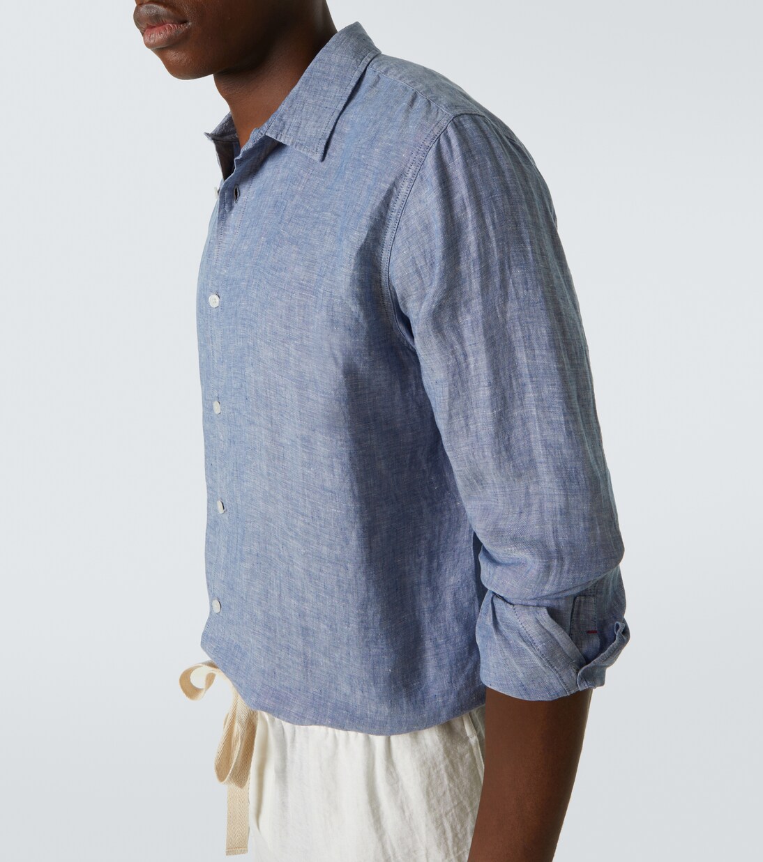 Justin linen chambray shirt | Orlebar Brown