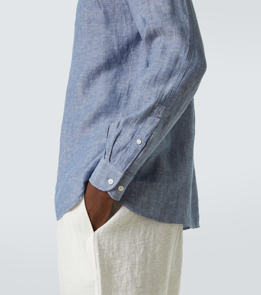 Justin linen chambray shirt | Orlebar Brown