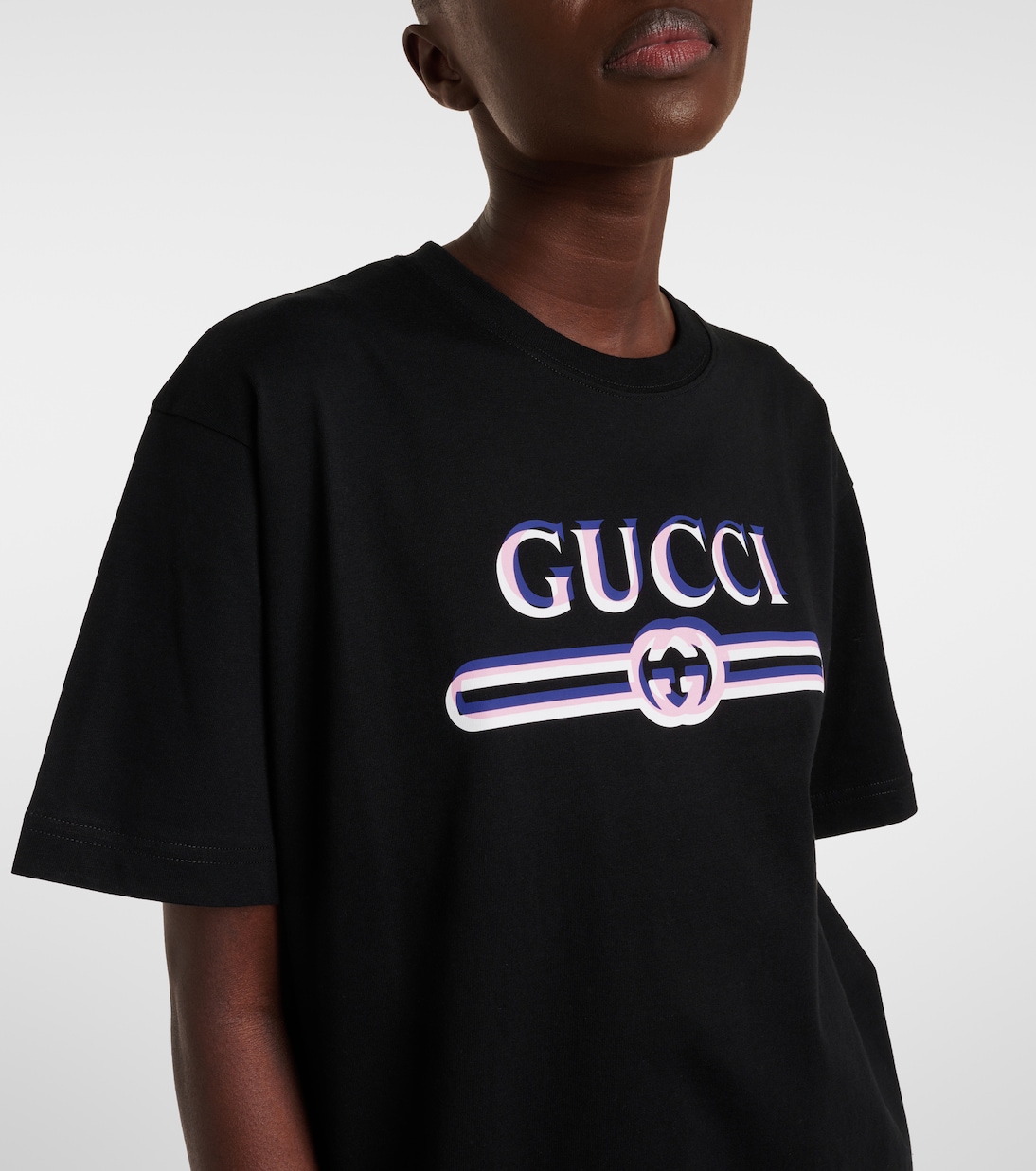 印花棉质针织T恤 | Gucci