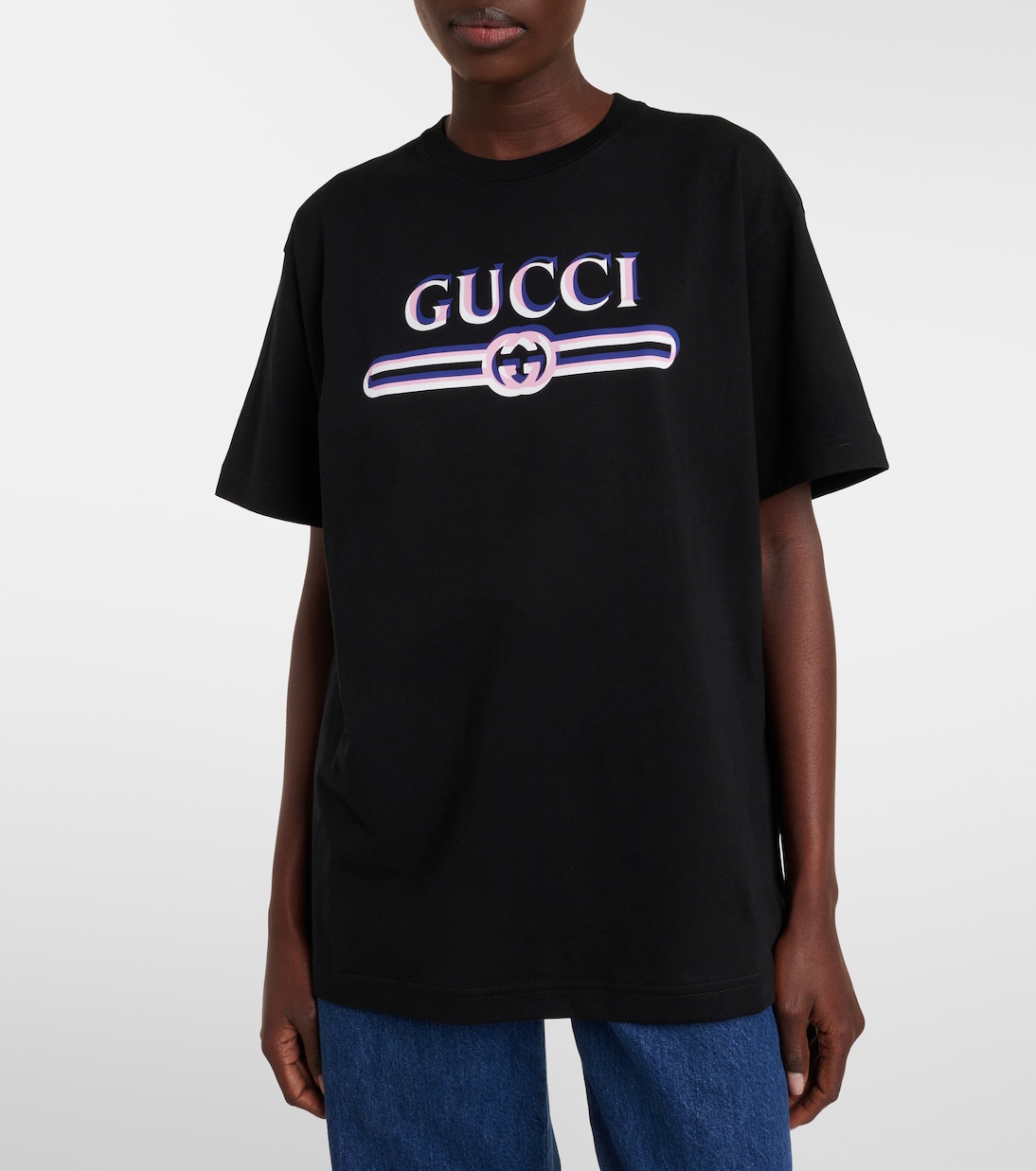 印花棉质针织T恤 | Gucci