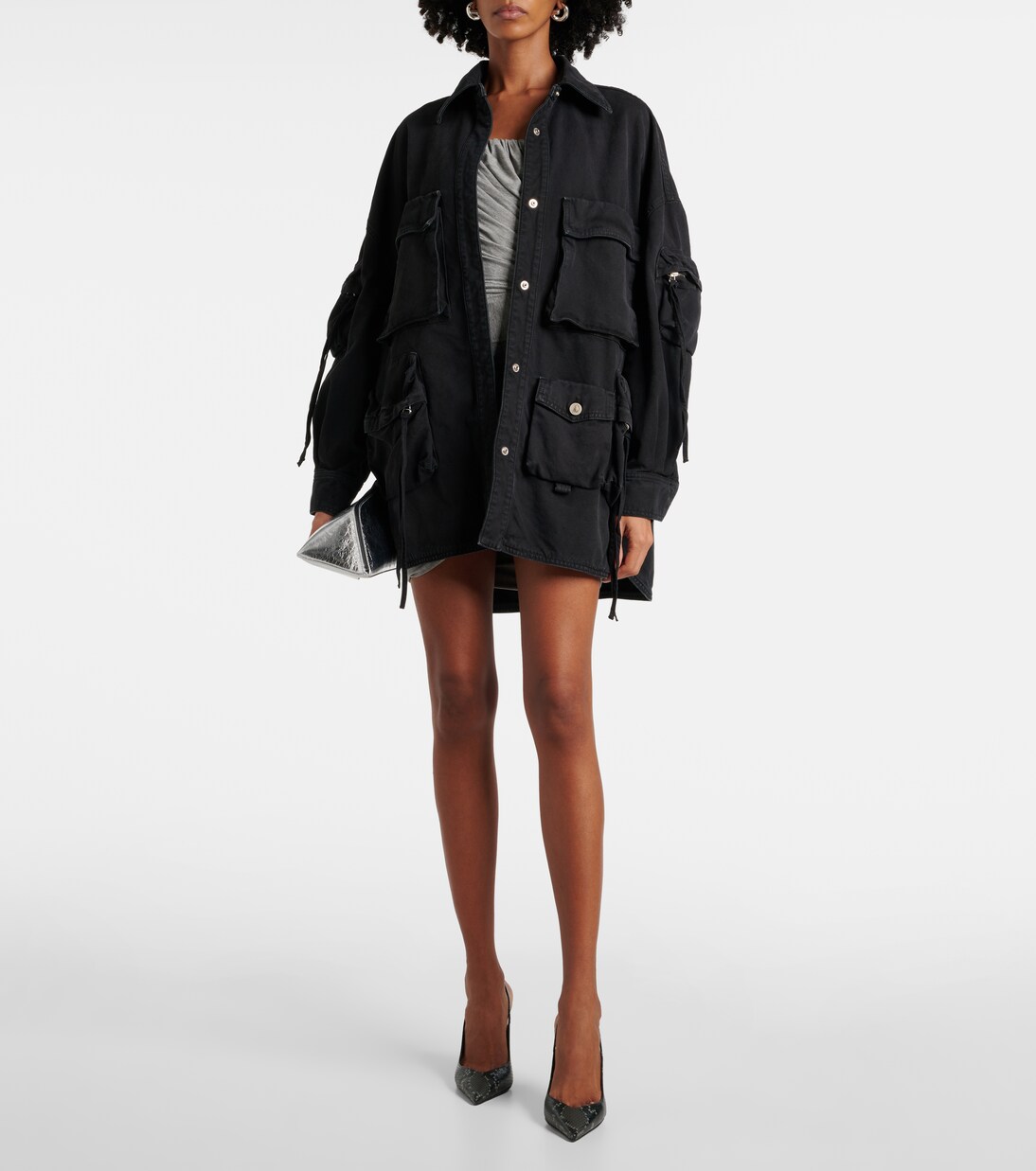 Cheope 105 leather slingback pumps | The Attico