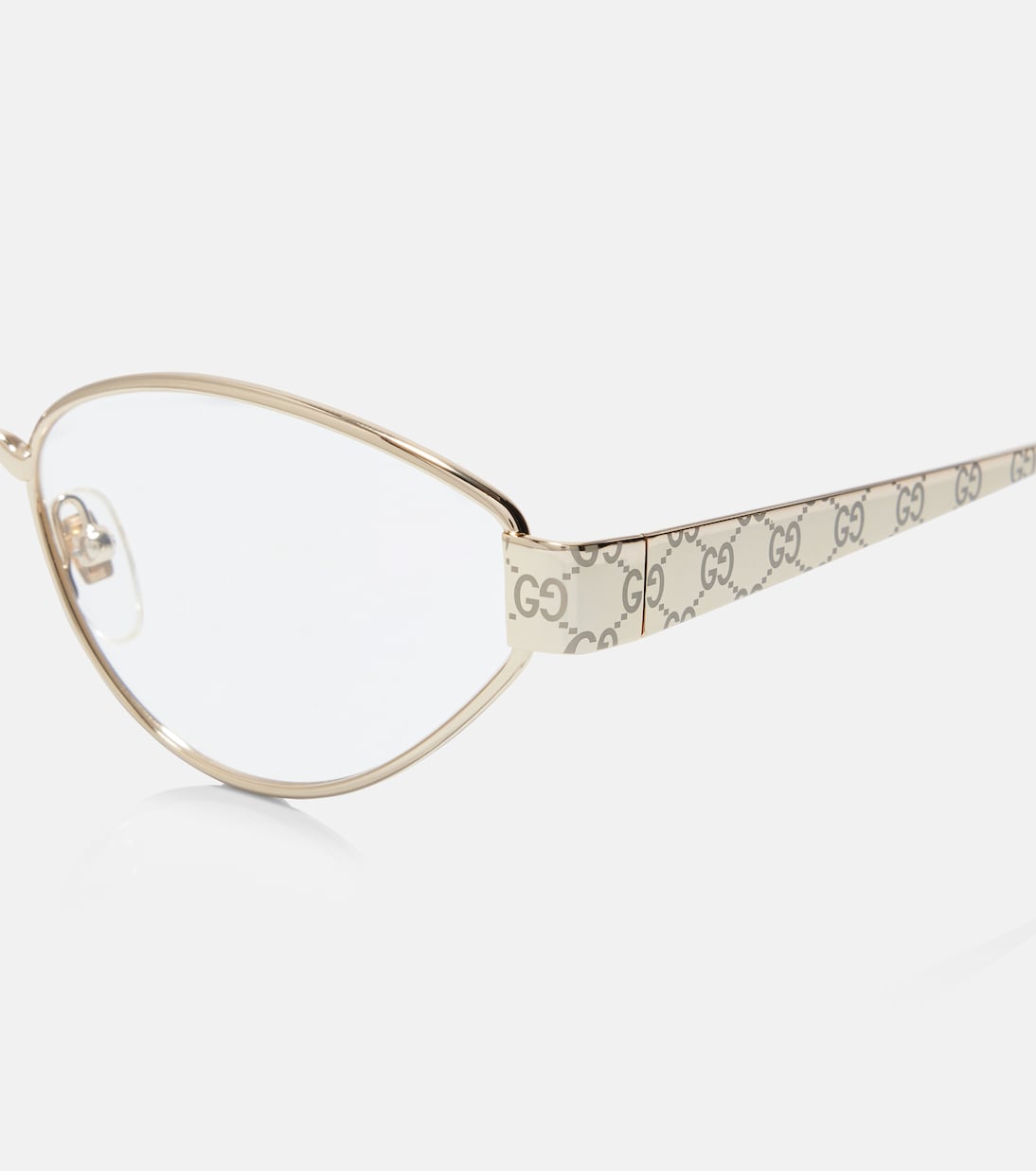 Lunettes œil-de-chat Guccissima | Gucci