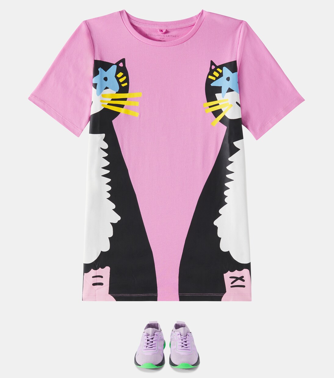 Cotton jersey dress | Stella McCartney Kids
