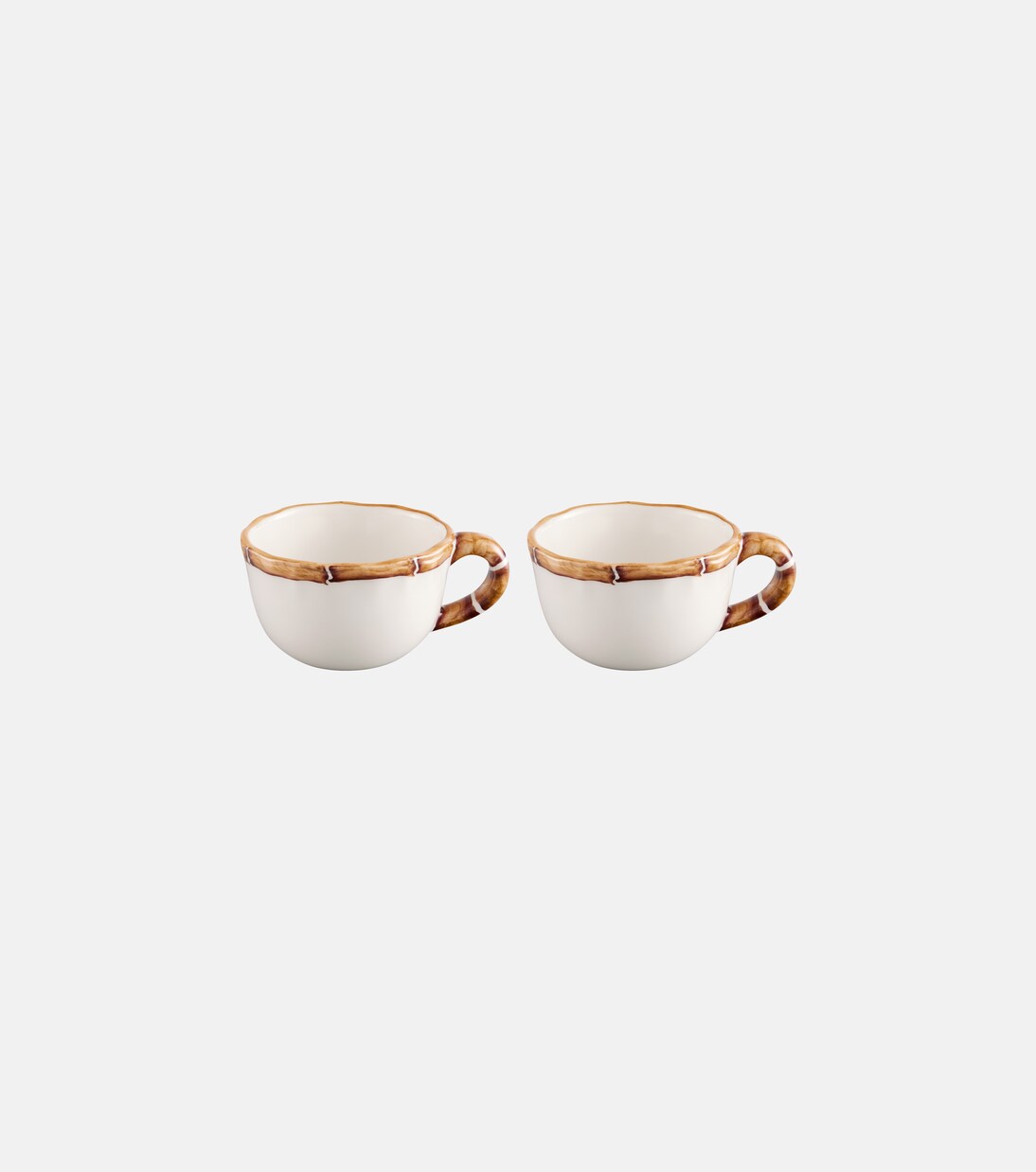 Bamboo set of 2 cappuccino cups | Les-Ottomans