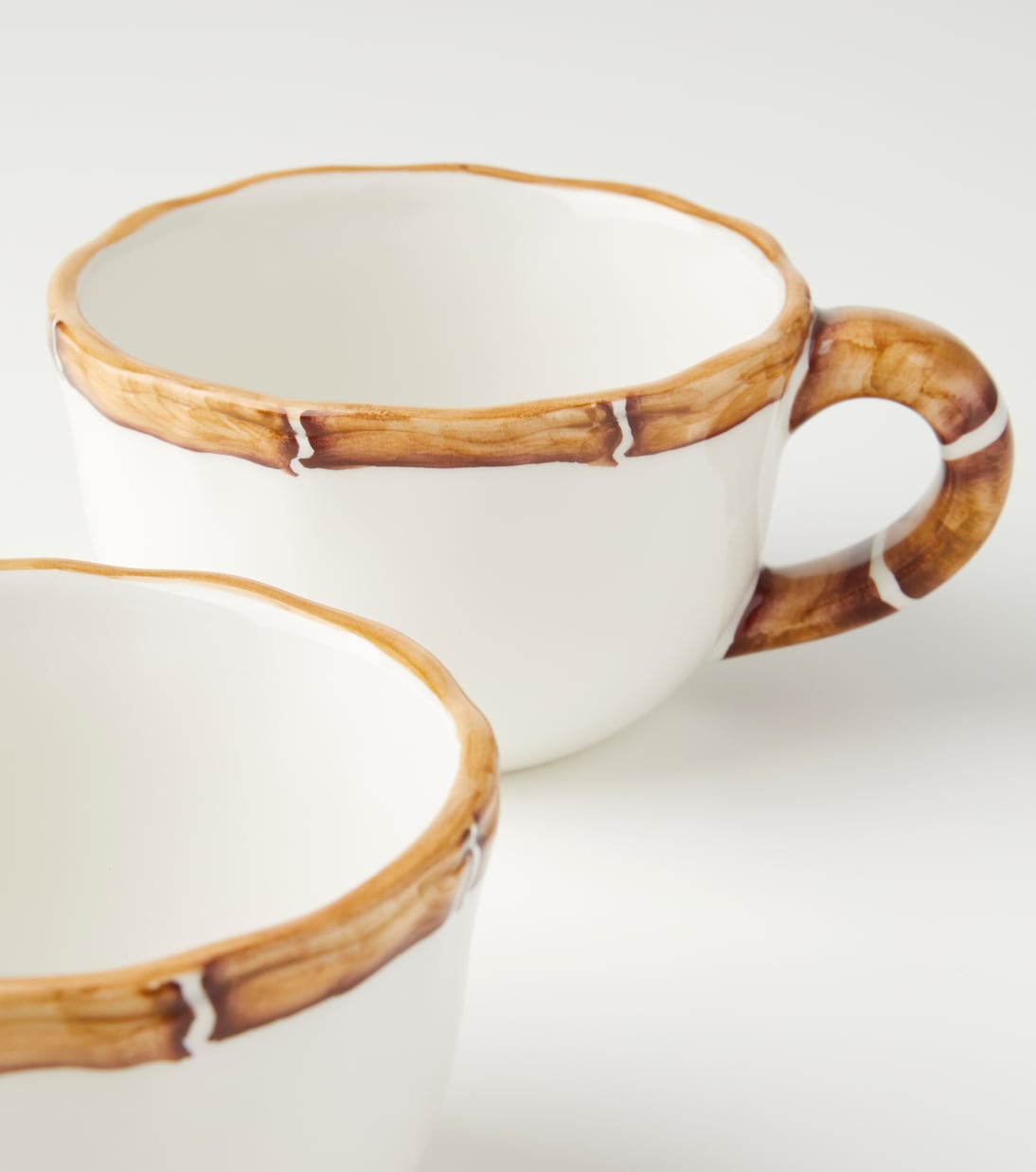 Bamboo set of 2 cappuccino cups | Les-Ottomans