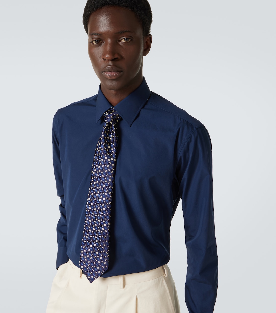 Corbata de jacquard de seda | Charvet