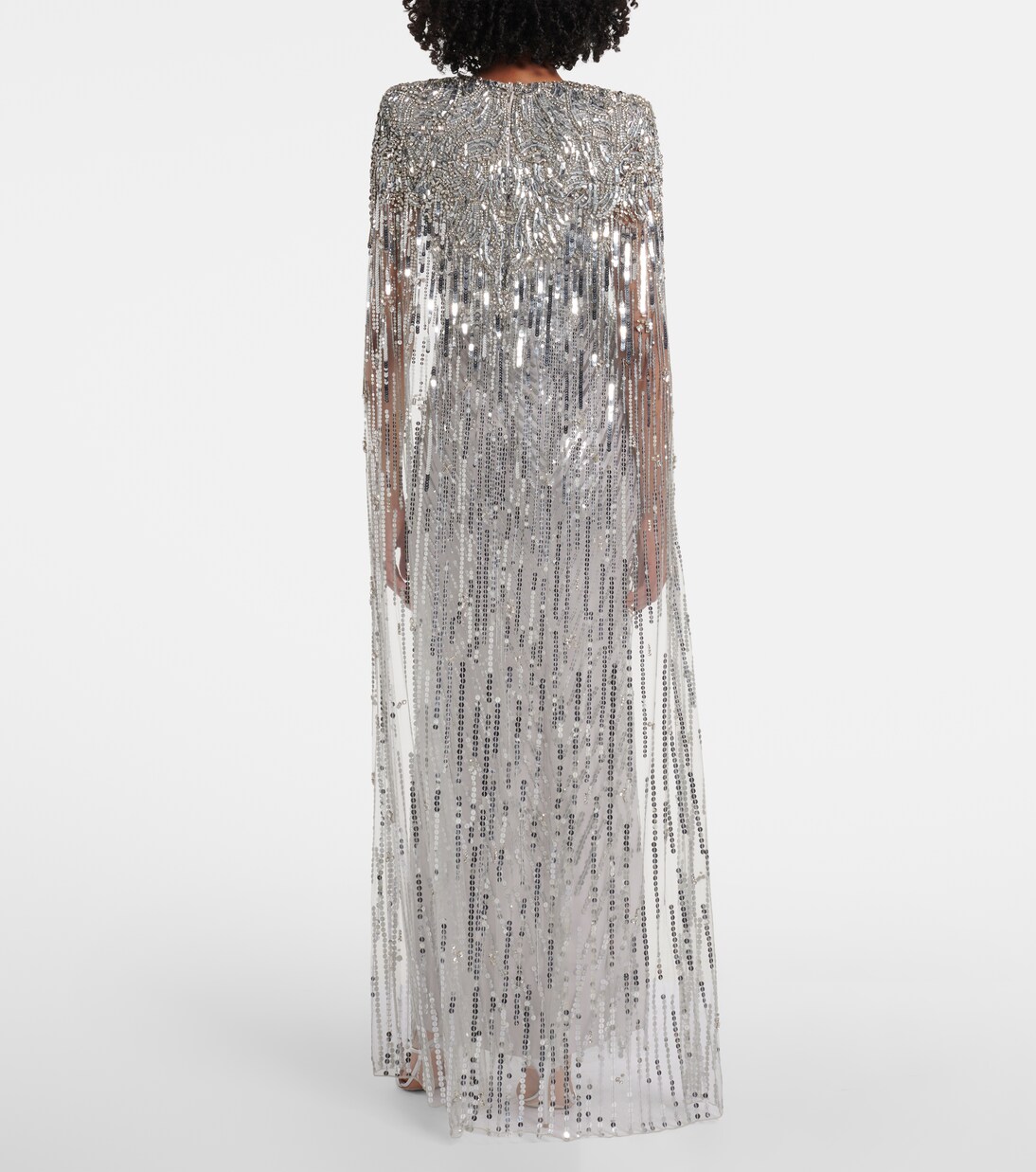 Vestido de cóctel Gold Rush con lentejuelas | Jenny Packham