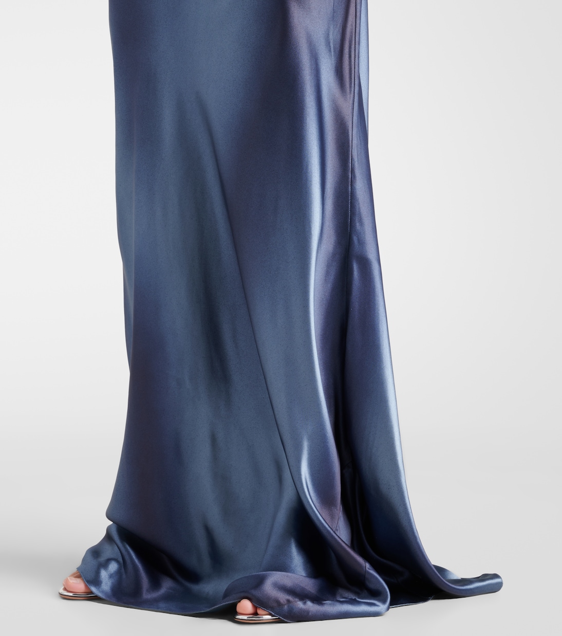 Abito lungo autunnale con cristalli | Ralph Lauren Collection