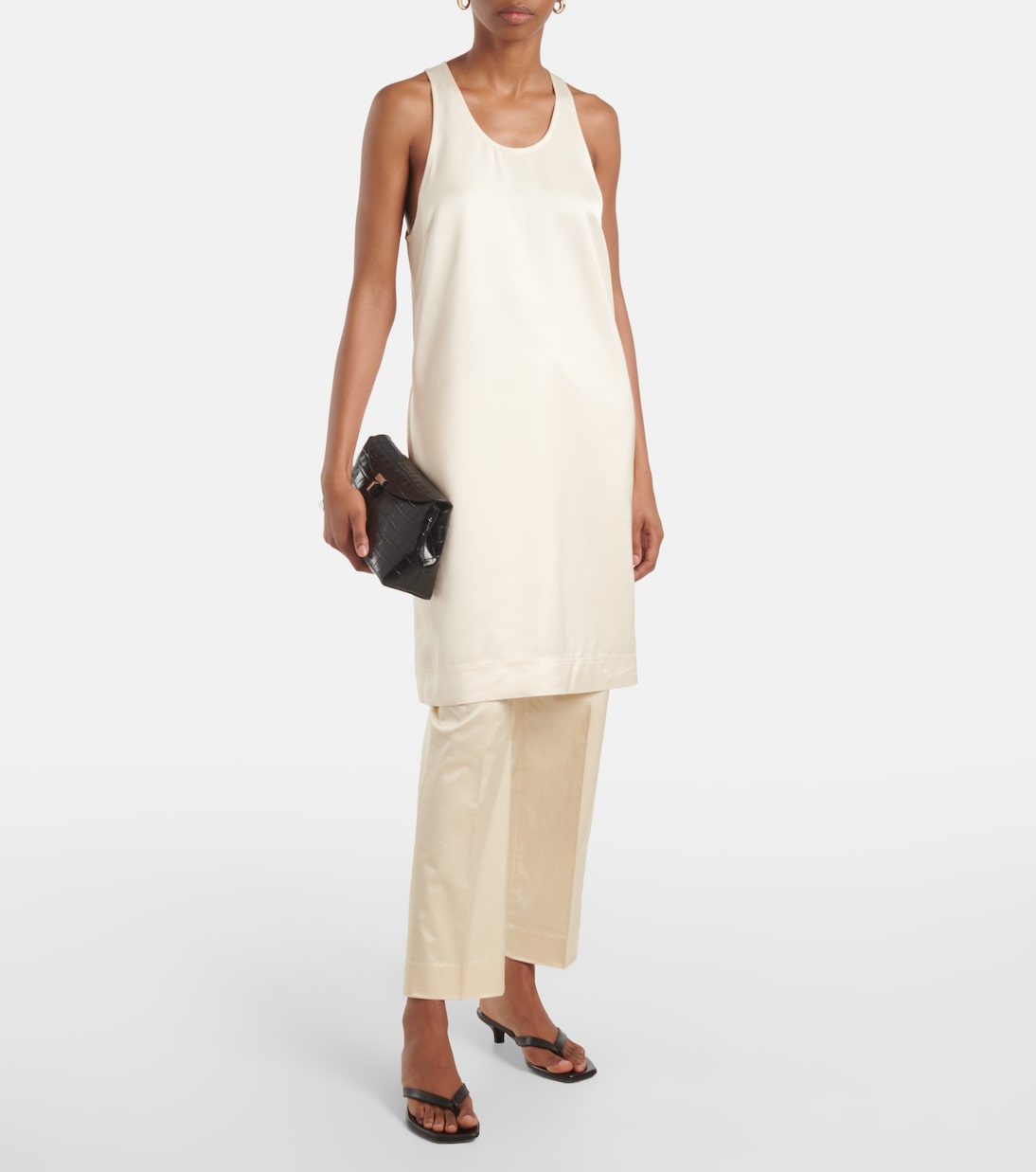 Gerade Hose aus einem Baumwollgemisch | Toteme