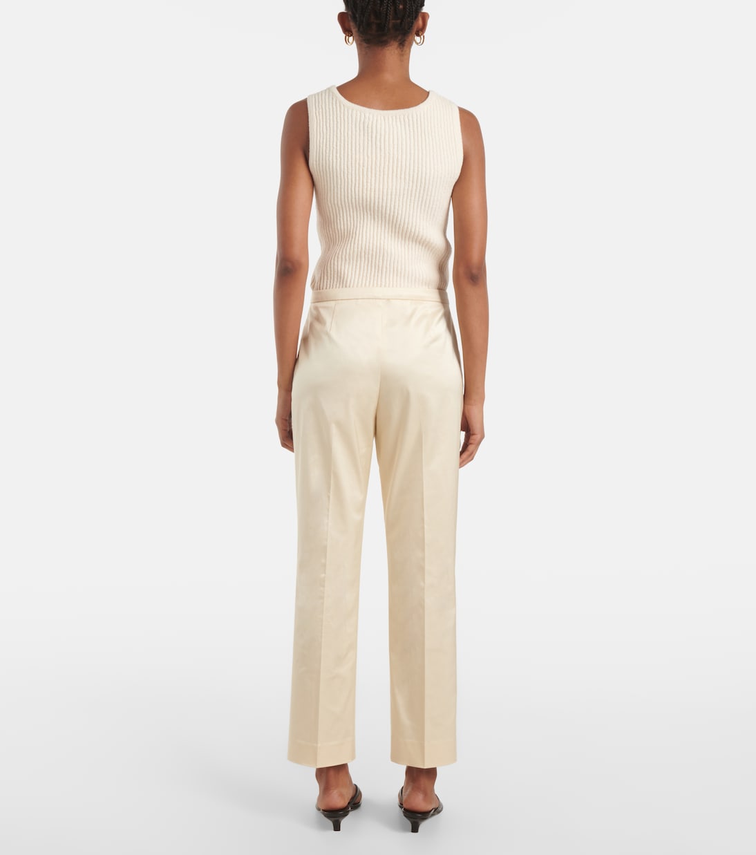 Gerade Hose aus einem Baumwollgemisch | Toteme