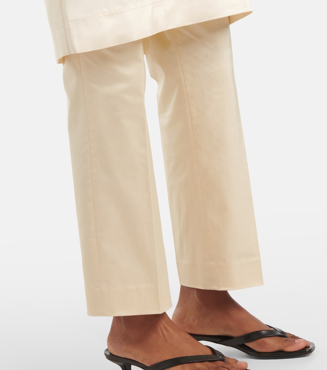 Gerade Hose aus einem Baumwollgemisch | Toteme