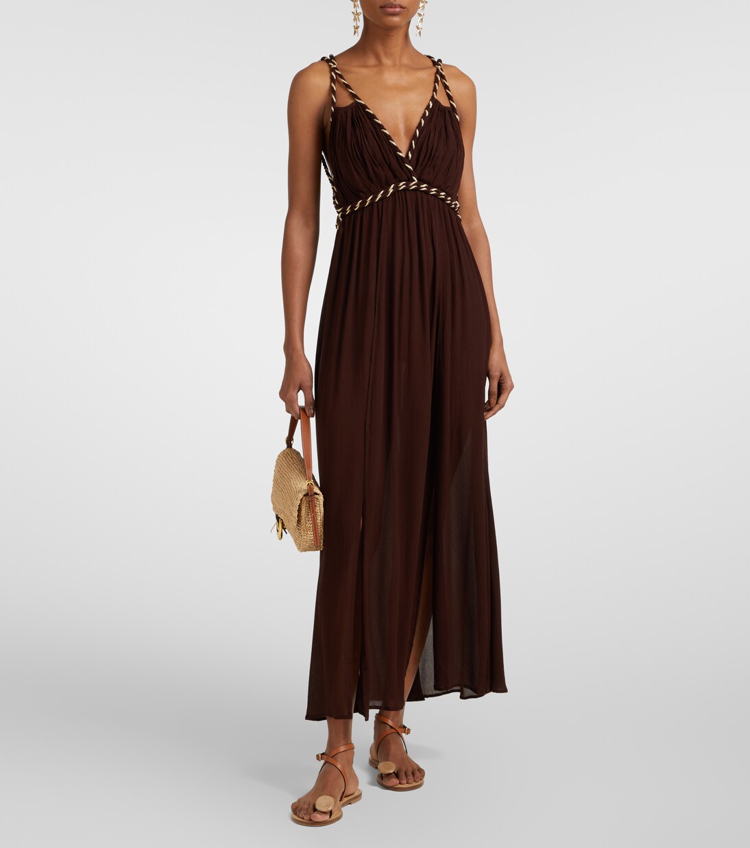 Collette open-back maxi dress | Poupette St Barth