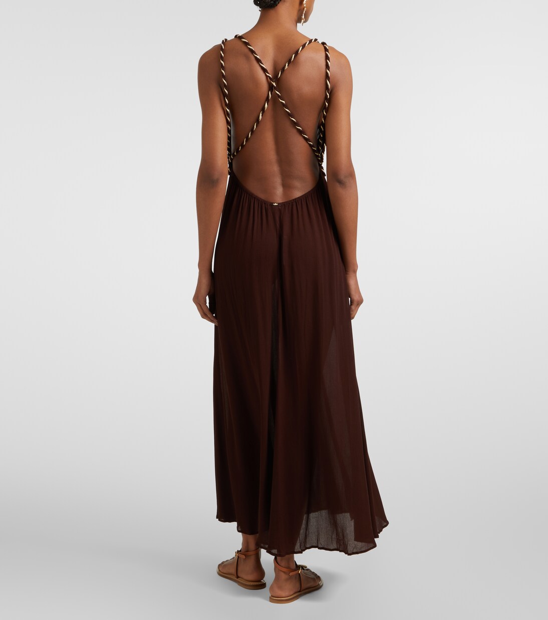Collette open-back maxi dress | Poupette St Barth