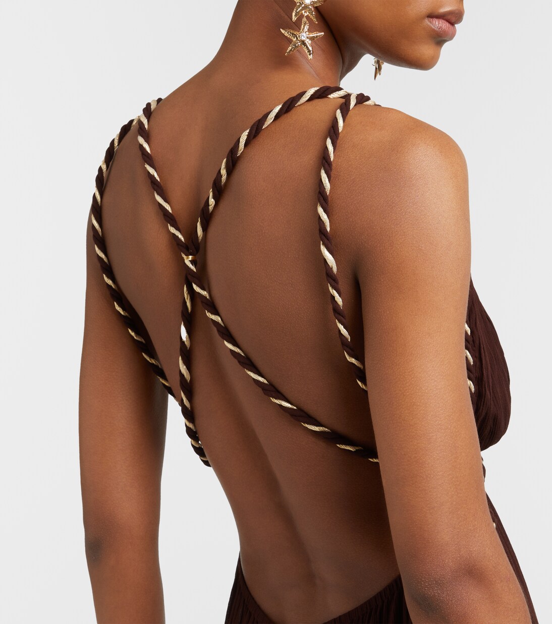 Collette open-back maxi dress | Poupette St Barth