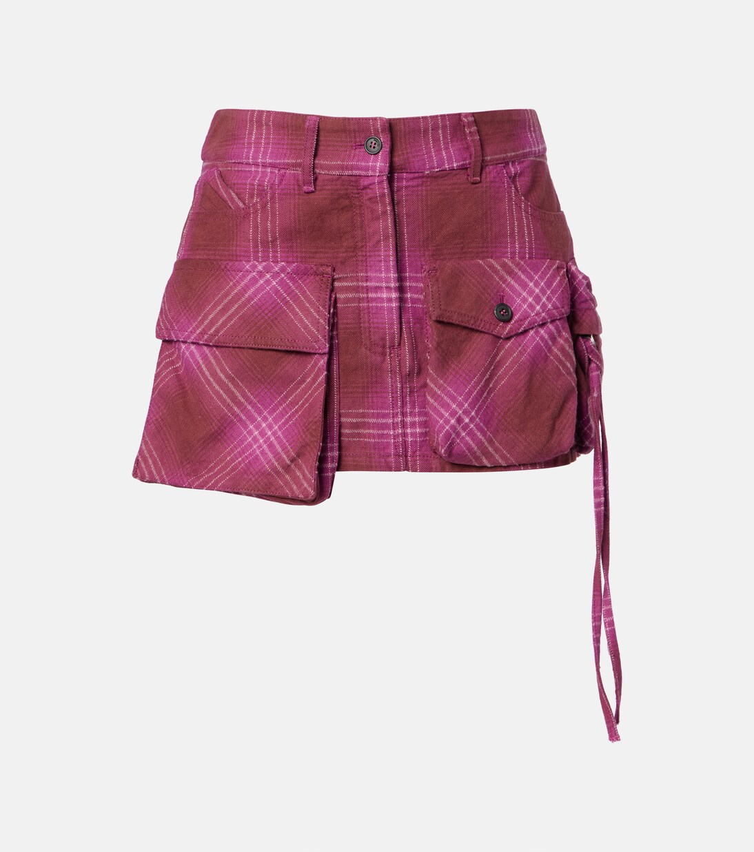 Fay cotton and wool-blend miniskirt | The Attico