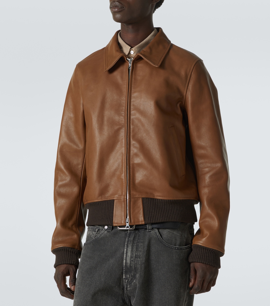 Pharos leather bomber jacket | Our Legacy