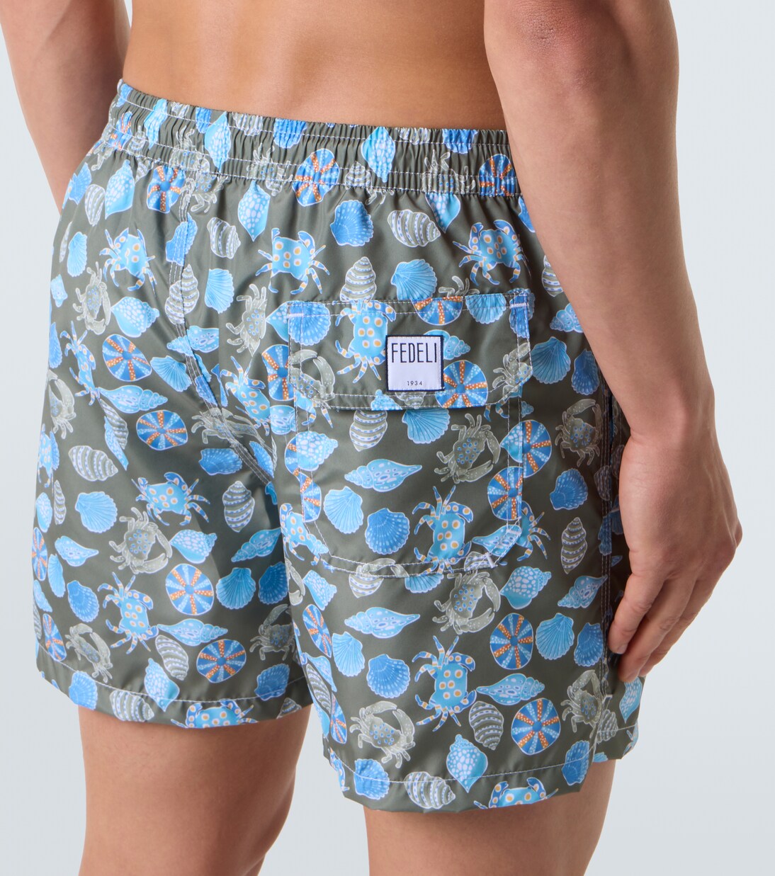 Bedruckte Badeshorts Madeira | Fedeli