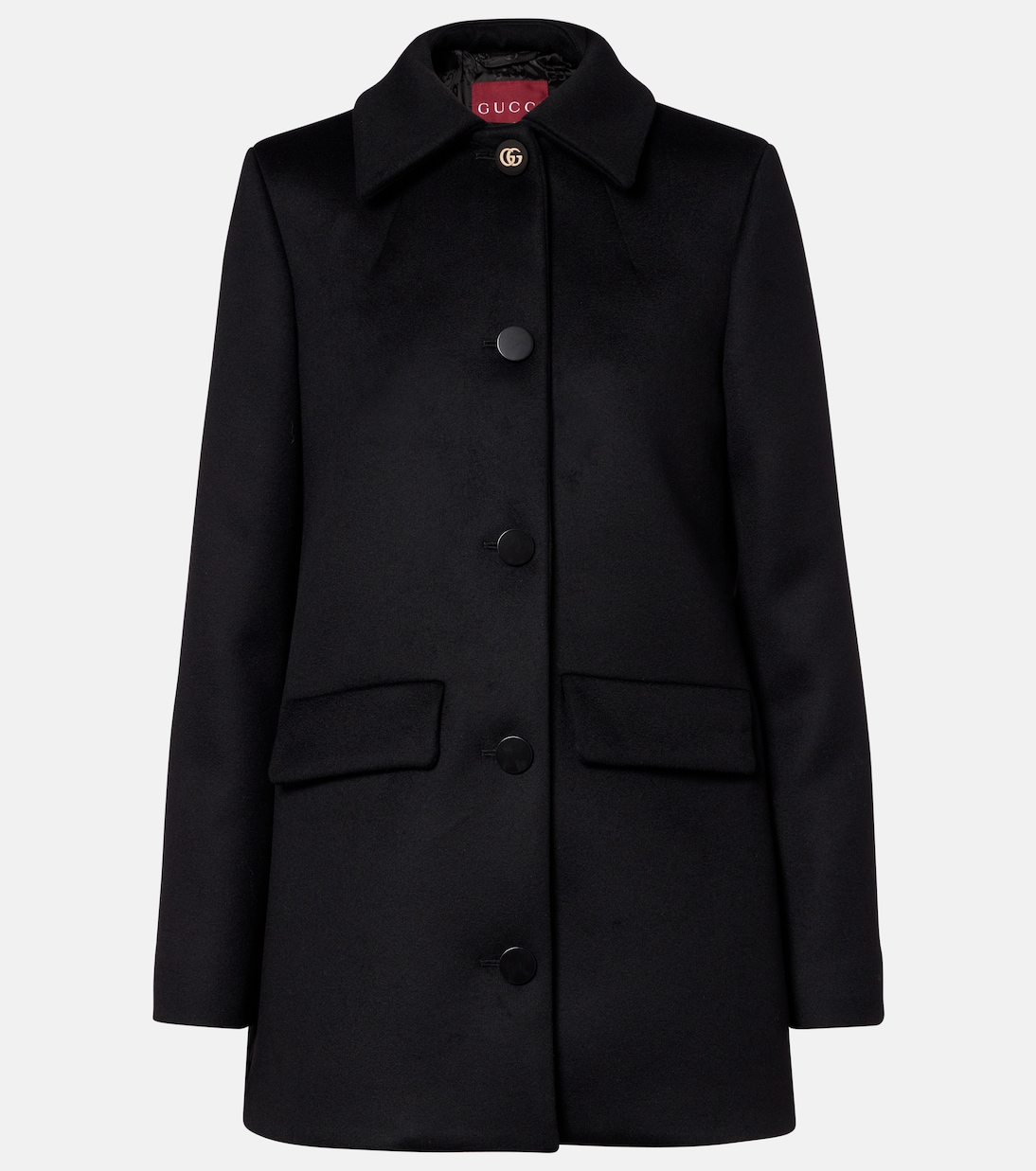Double G wool coat | Gucci