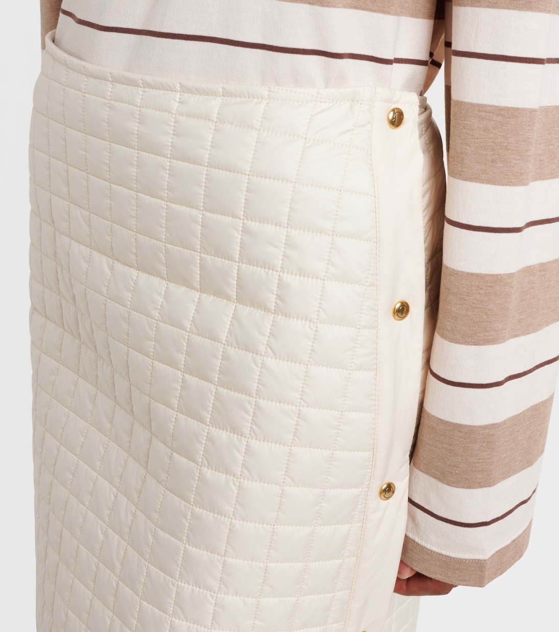 Falda midi acolchada | Moncler