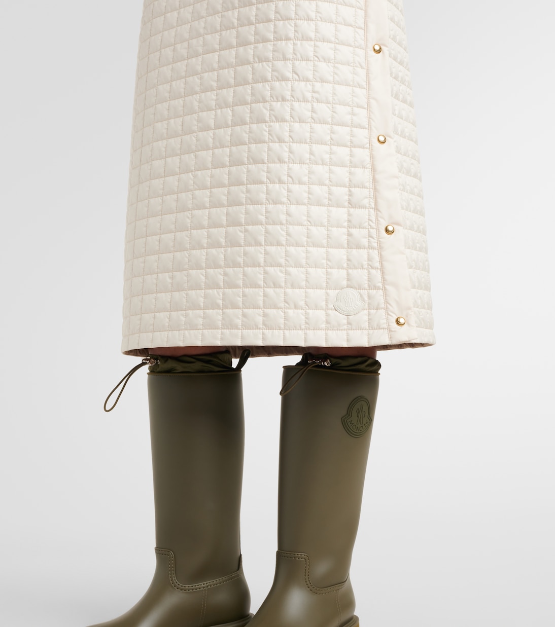 Falda midi acolchada | Moncler