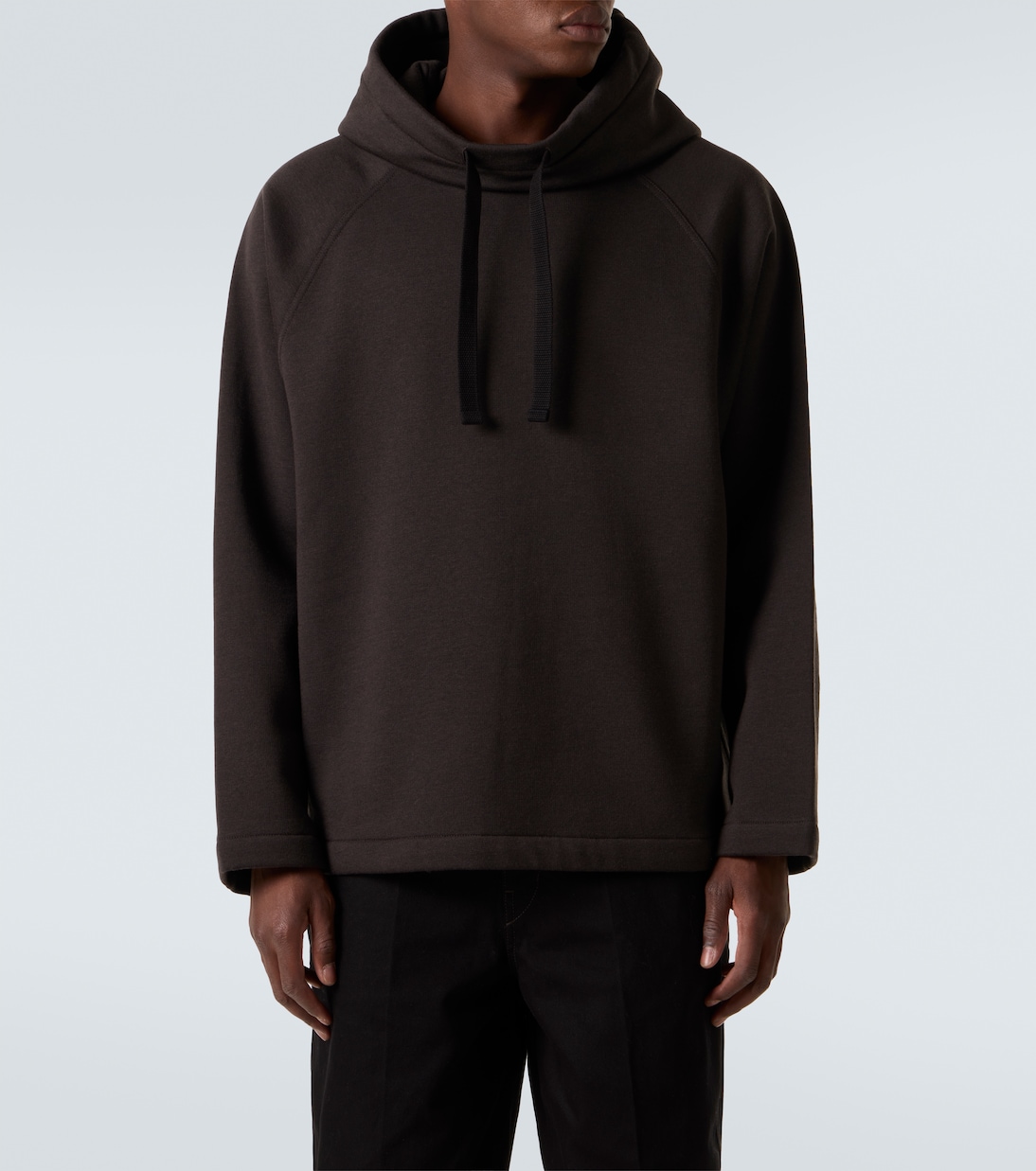 Wool and cotton hoodie | Lemaire