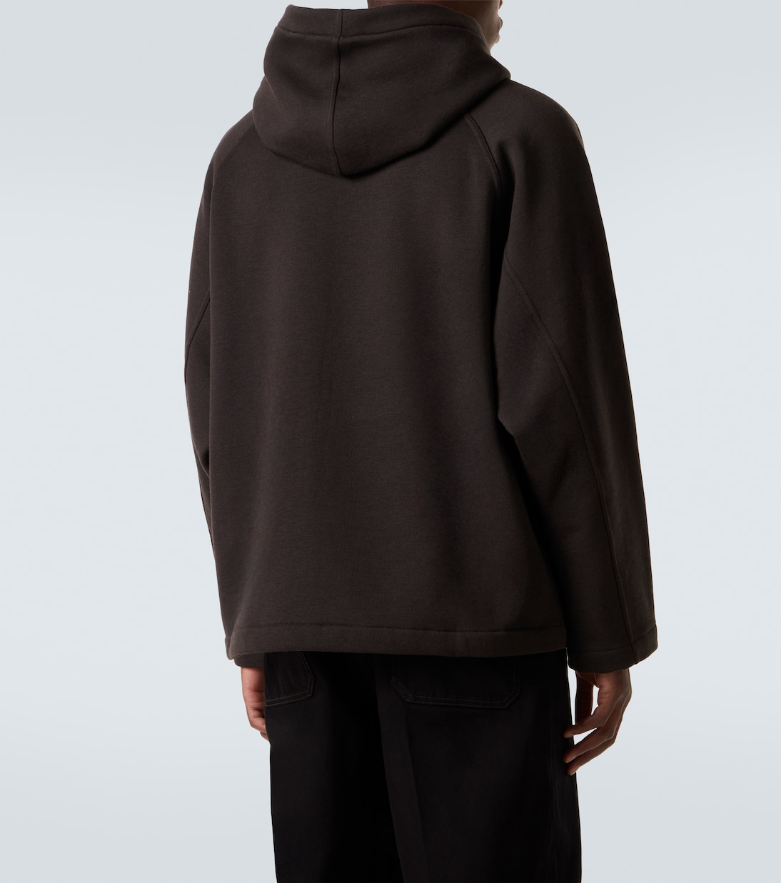 Wool and cotton hoodie | Lemaire