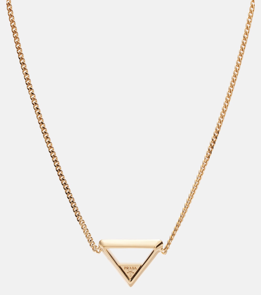 Logo chain necklace | Prada