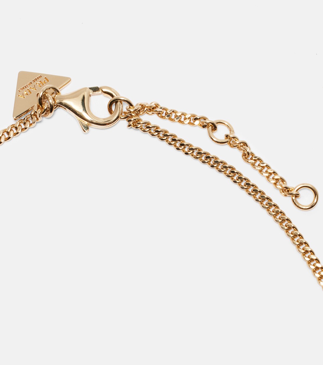Logo chain necklace | Prada