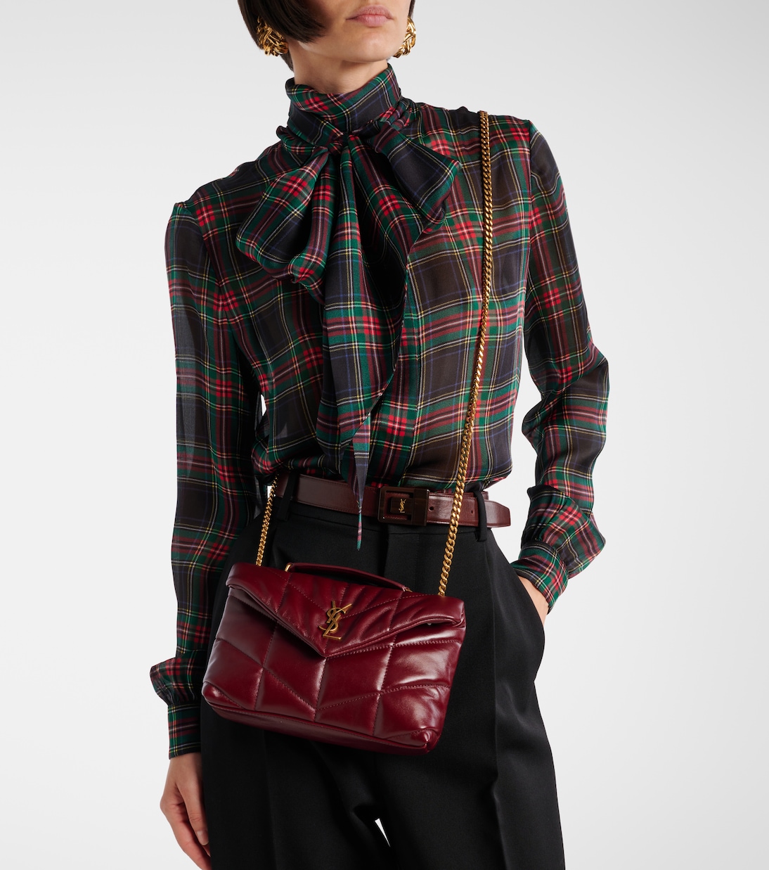 Puffer Toy leather shoulder bag | Saint Laurent