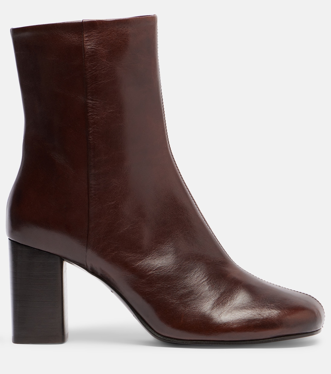Bottines Anatomic 80 en cuir | Lemaire