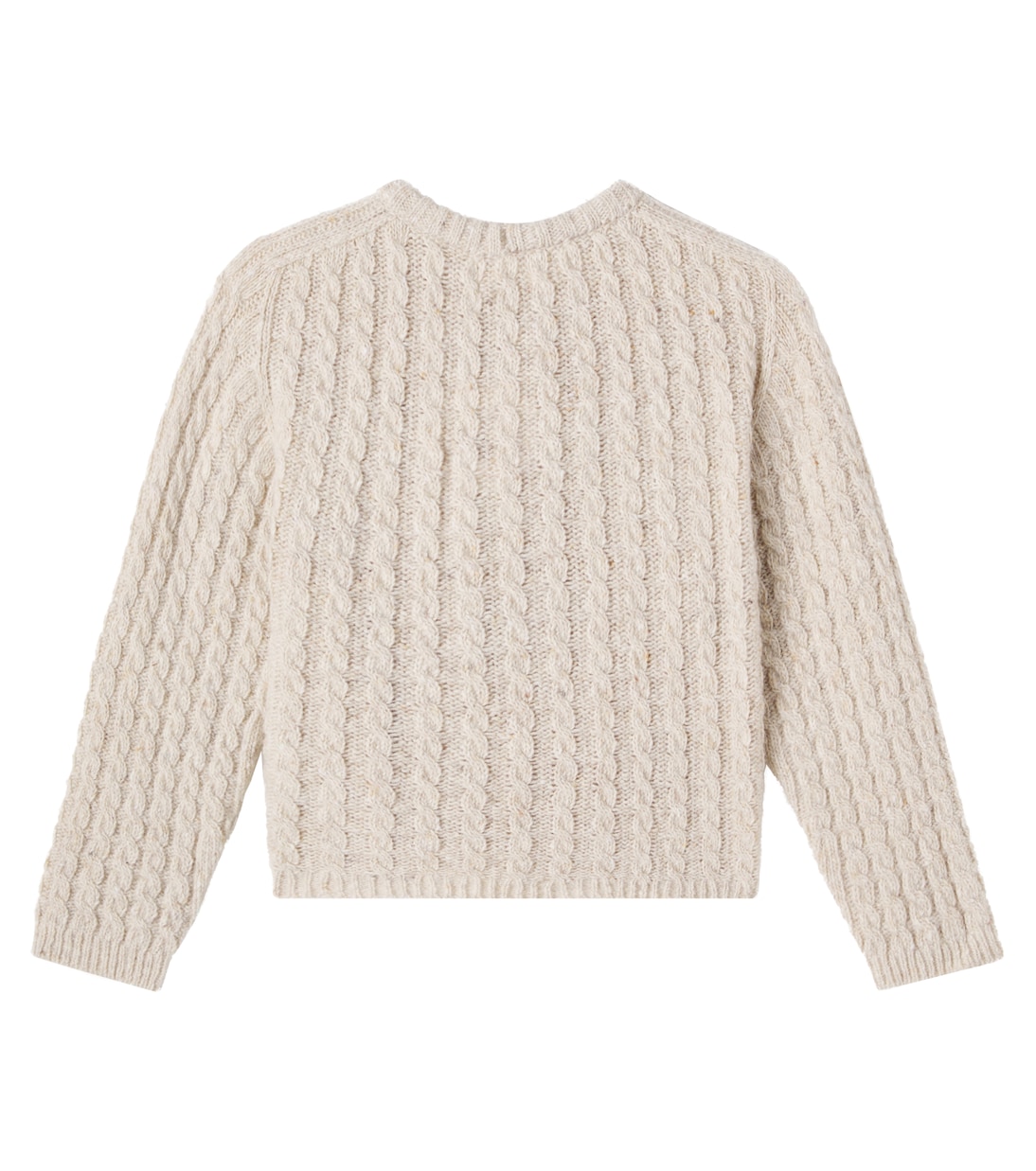 Martinique cable-knit wool-blend cardigan | Cozmo